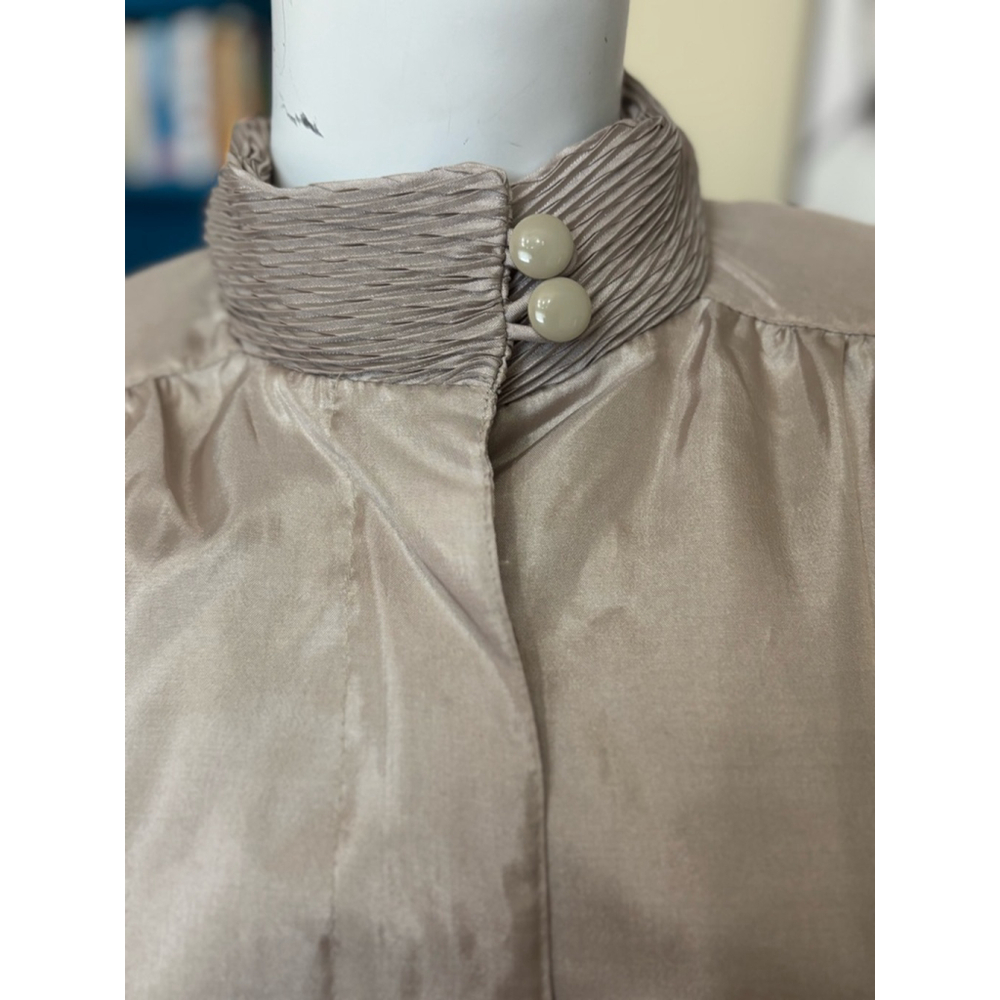 Vintage Westbound Beige Trench Coat Size 8P - Picture 3 of 5